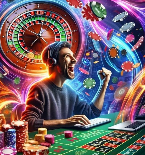 Tampilan interaktif platform ksatriagaming2 pada perangkat mobile dan desktop